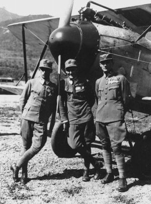 Pergine airfield 6th August 1917: Kiss, Kowalzcik and Schwarz