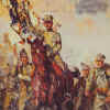 Oberst von Brosch leads the 2nd Kaiserj&auml;ger at Hujcze