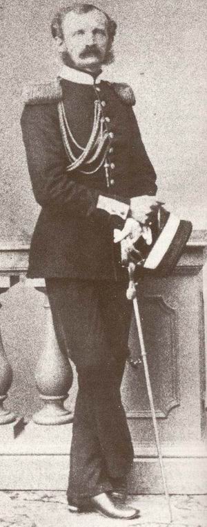 Ziemicki pictured in the uniform of the Army of Nassau