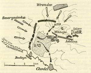 Chodel 2nd Sep 1914. Click to enlarge