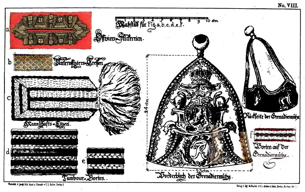 Grenadier Regiment 5 Pickelhaubes