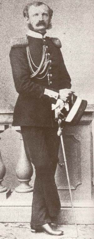 Ziemicki pictured in the uniform of the Army of Nassau